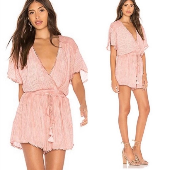 The Jetset Diaries - Primrose Romper Blush Pink XS - Picture 7 of 7